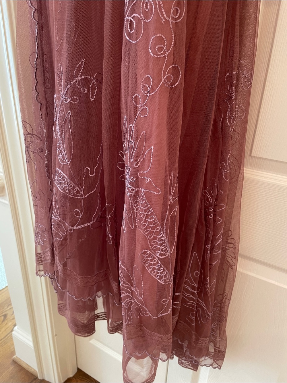 Nataya NWOT Embroidered Abbey dress sz 1X - Picture 5 of 11